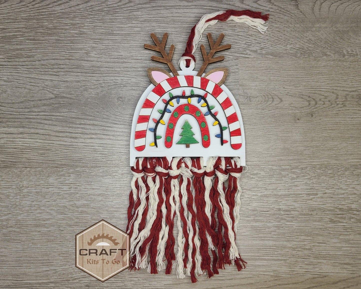 Christmas Holiday Macramé kit | #3590