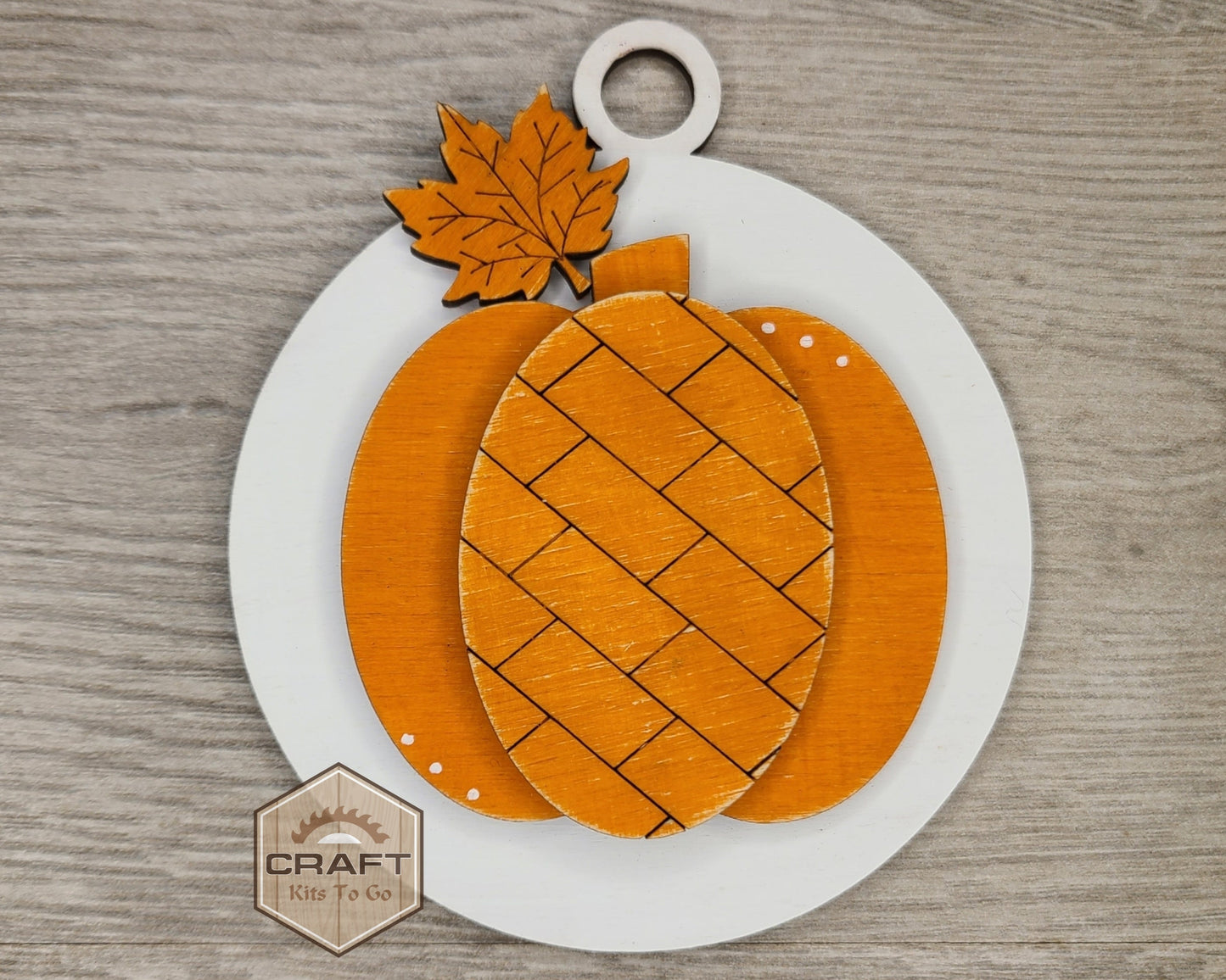 Fall Pumpkin Round | #3545