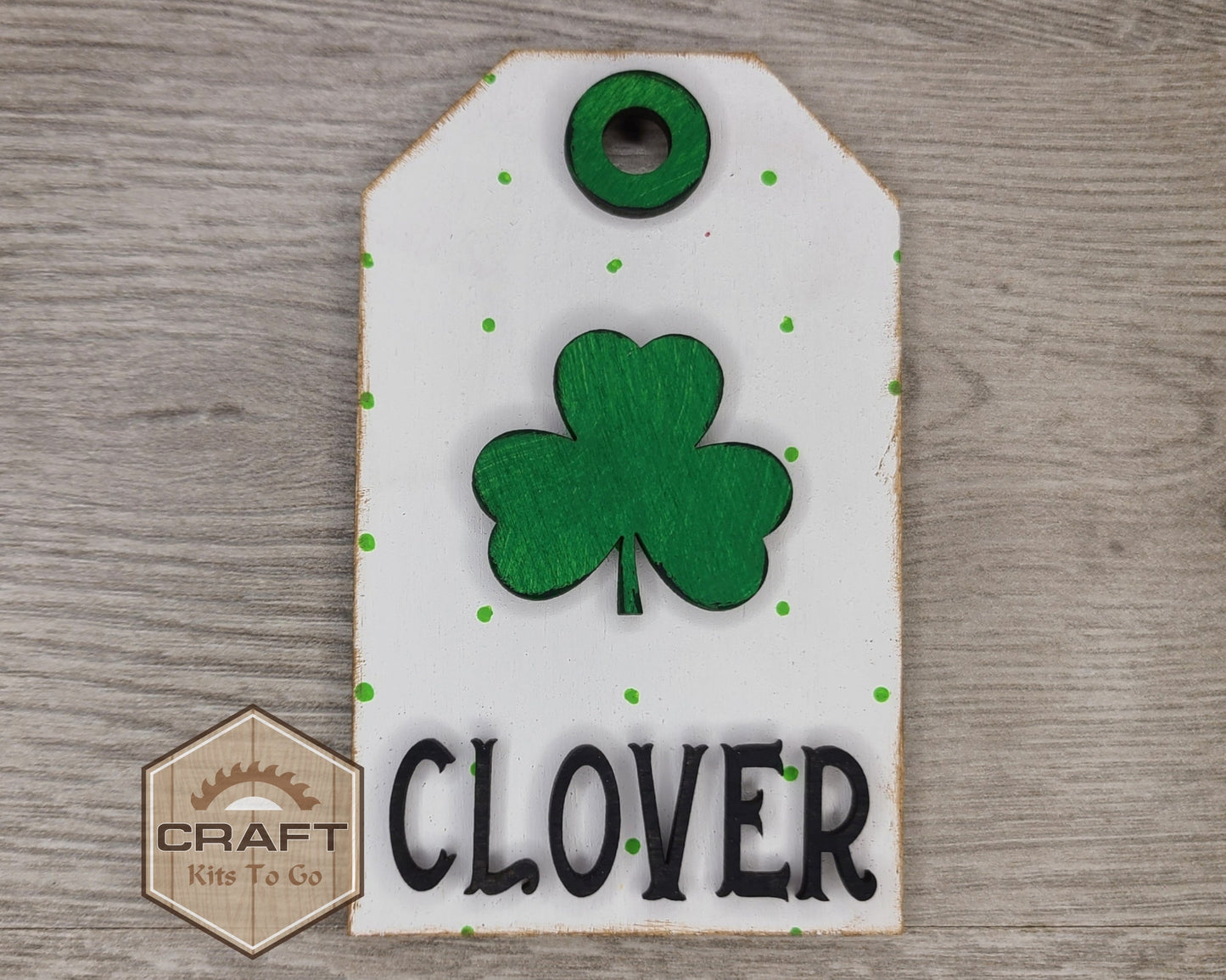 Clover Tag St. Patrick's Day Tag | #3652