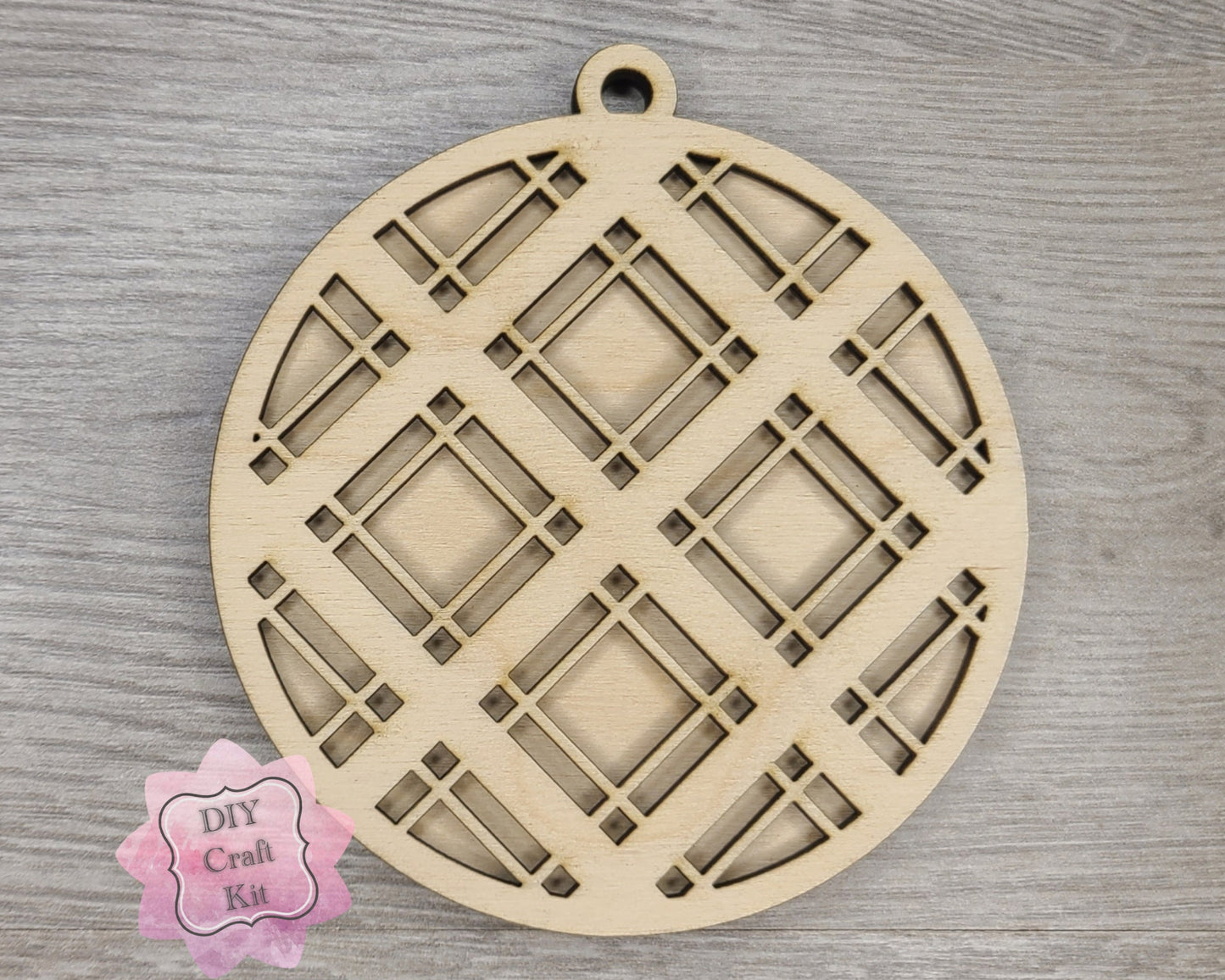 Plaid Ornament | #2297