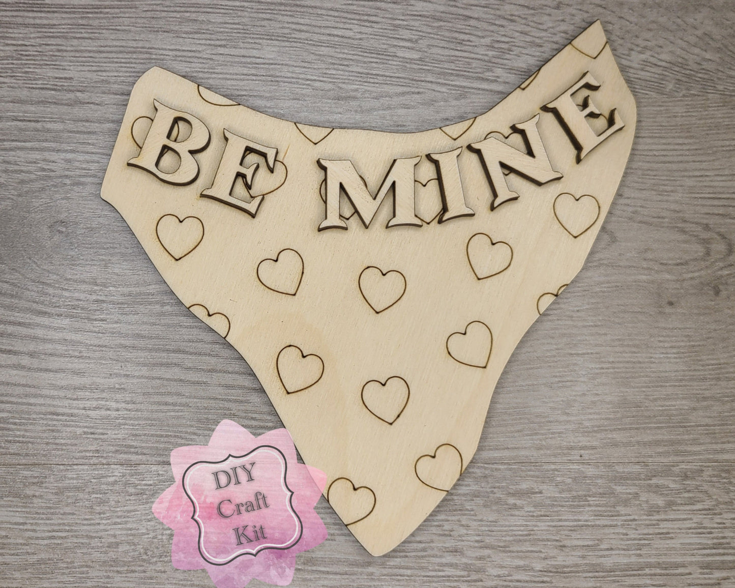 Scottie Interchangeable Sign | VALENTINE BANDANA | #200005