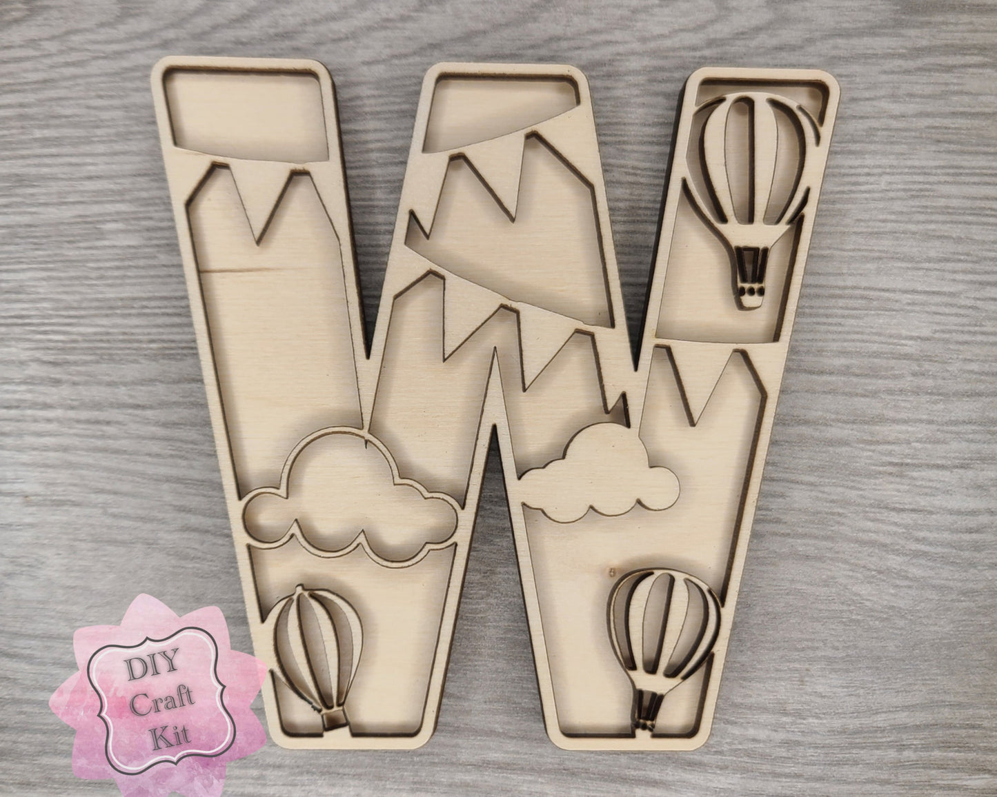 Hot Air Balloon Letters & Numbers | #3397