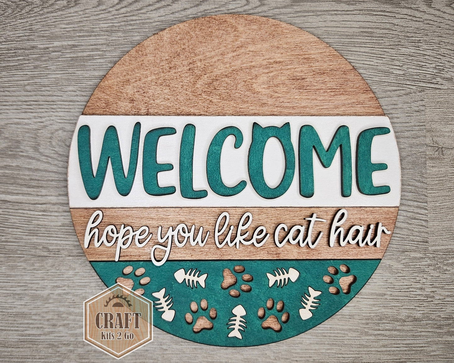 Cat Welcome Sign | #4069