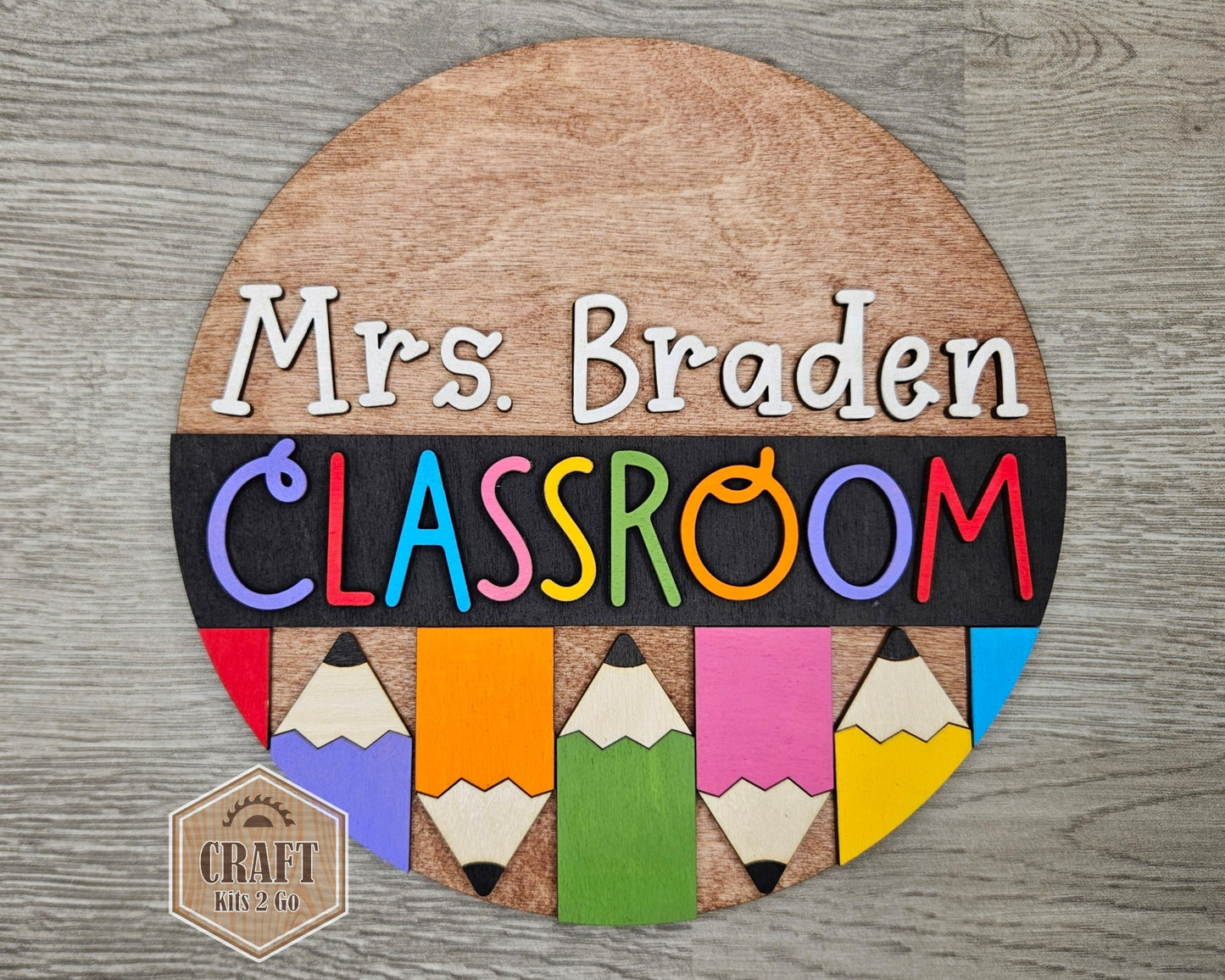 Personalized Classroom Sign | #4070