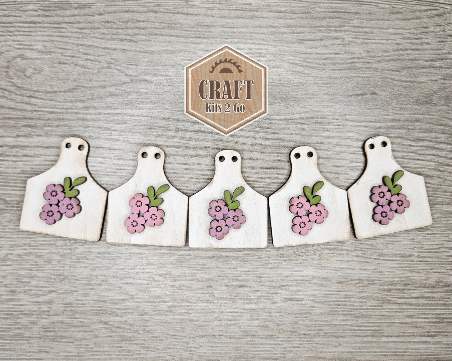 Cow Tag Bunting | #4182