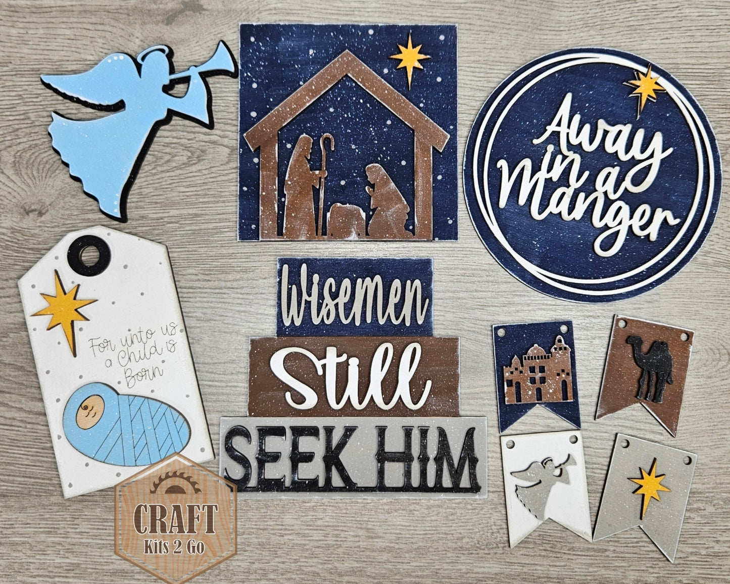 Nativity Tier Tray | #100125