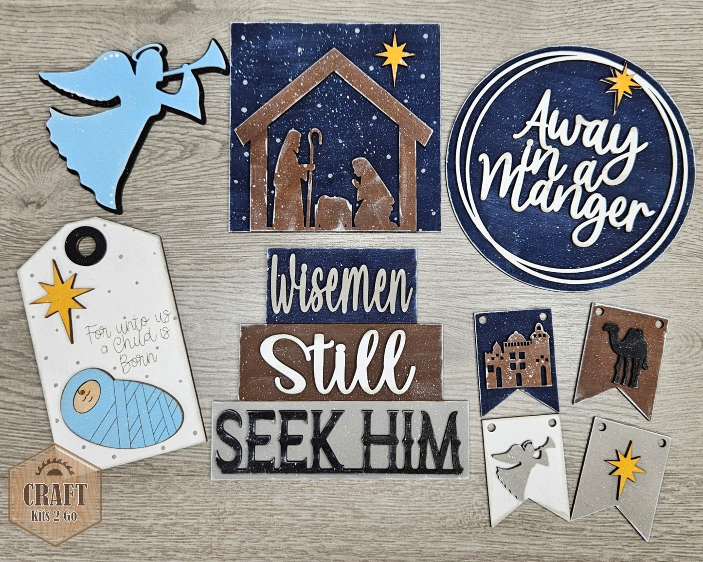 Nativity Word Stacker | #4435