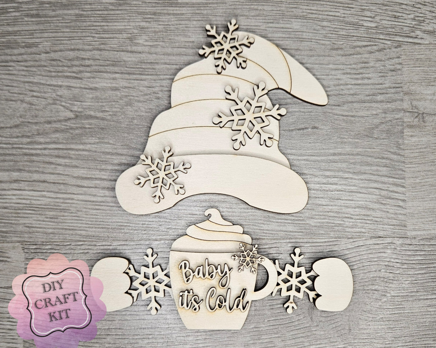 Interchangeable GIRL Gnome | WINTER TOPPER | #200002-10