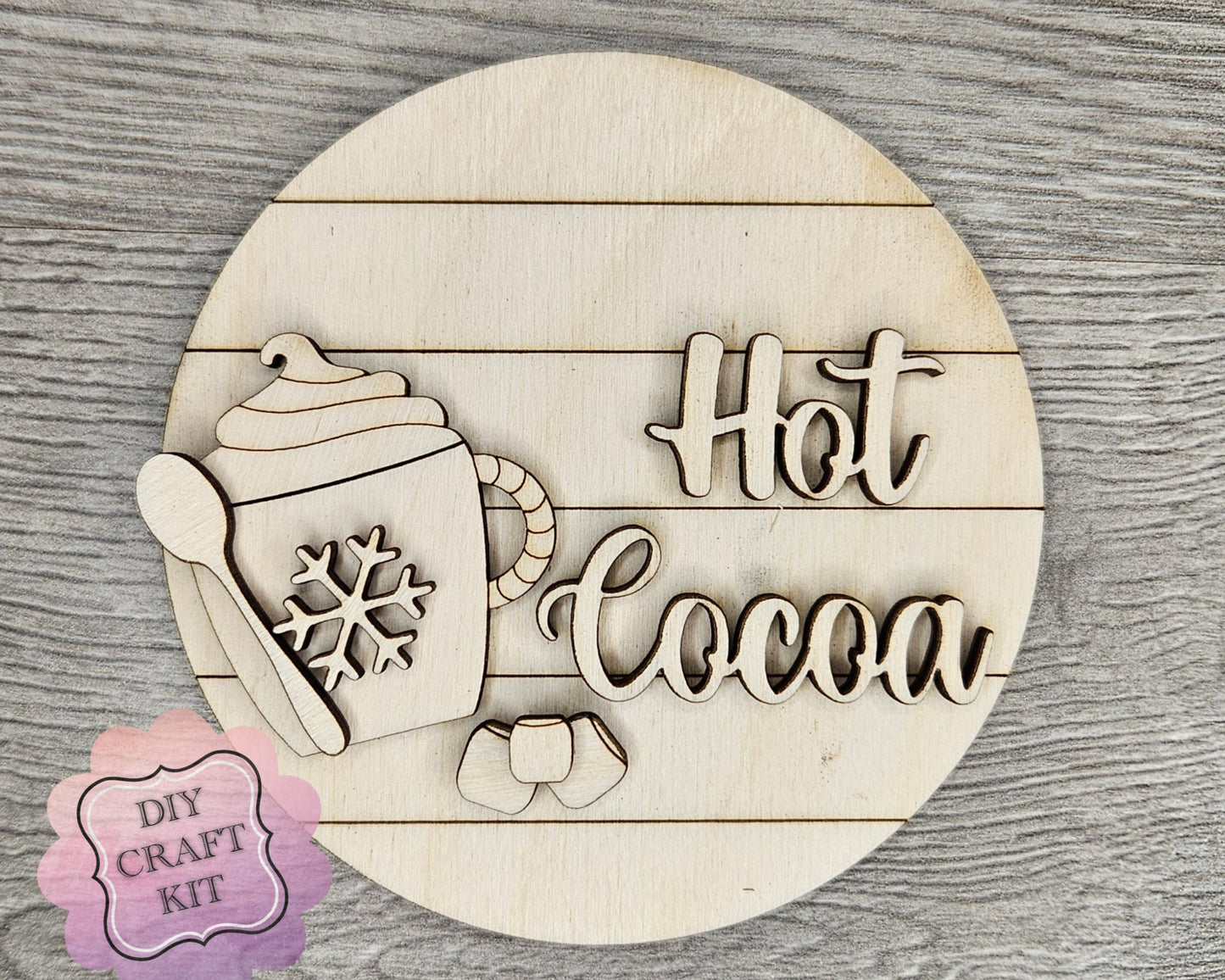 Hot Cocoa Sign | #3864