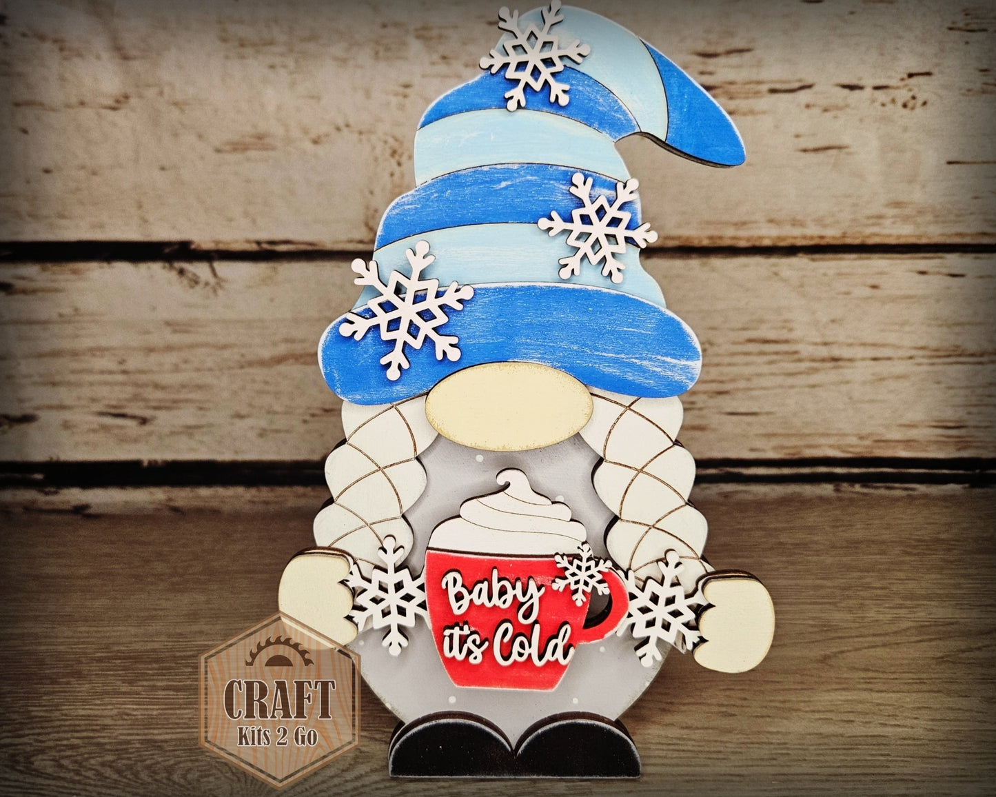 Interchangeable GIRL Gnome | WINTER TOPPER | #200002-10