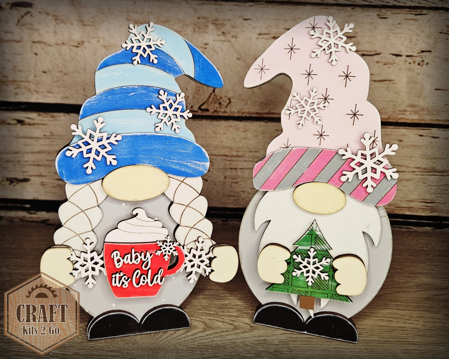 Interchangeable GIRL Gnome | WINTER TOPPER | #200002-10