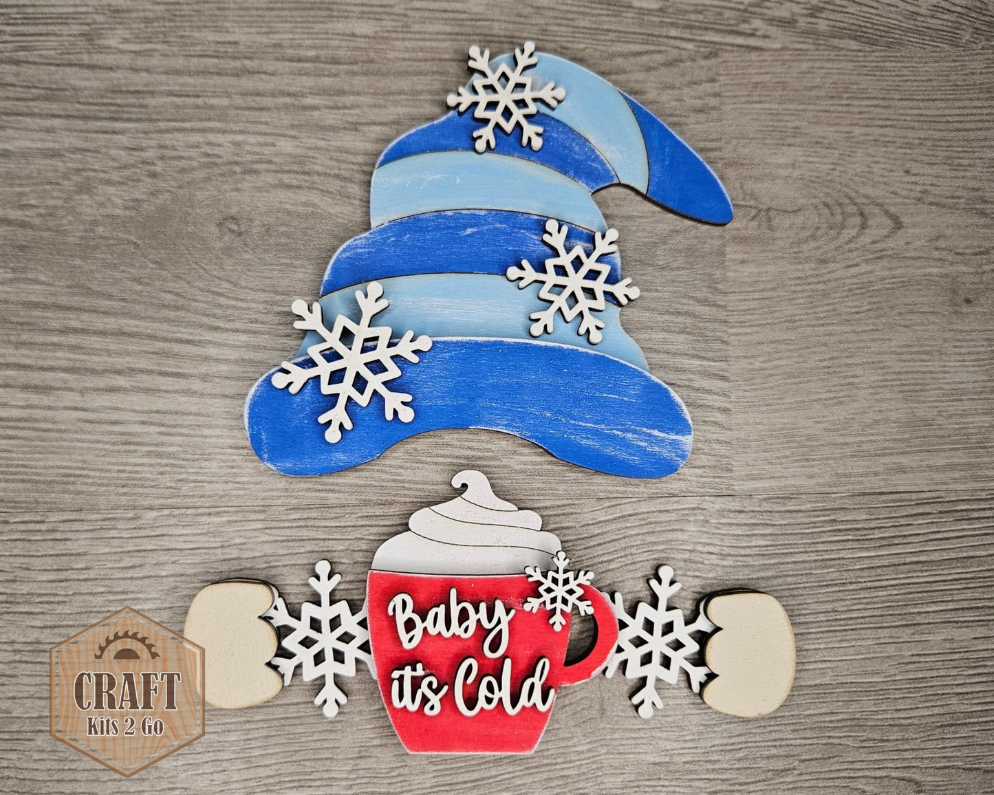 Interchangeable GIRL Gnome | WINTER TOPPER | #200002-10