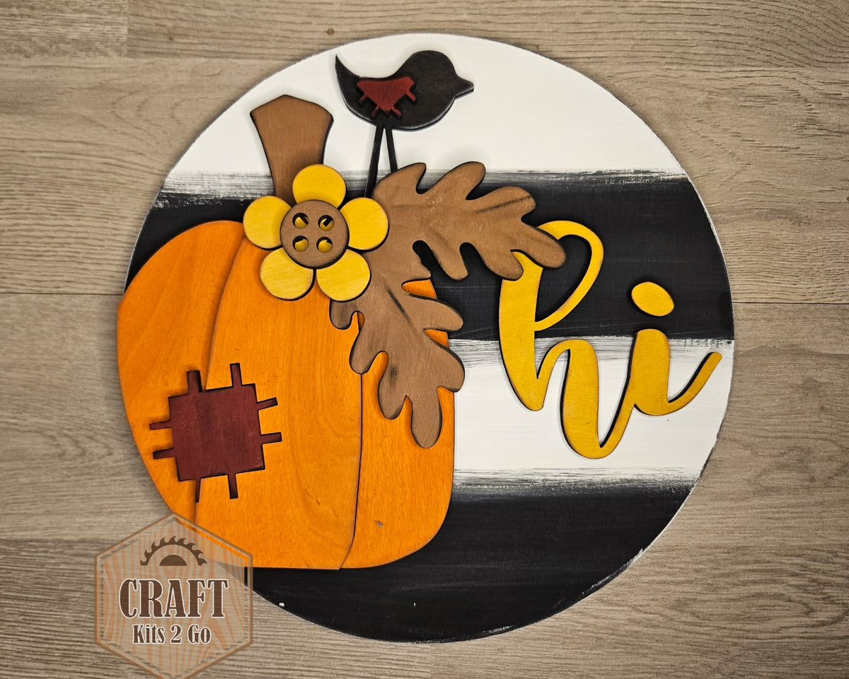 Hi Fall HI Fall Sign | #4539 – Wholesale Craft Kits 2 Go