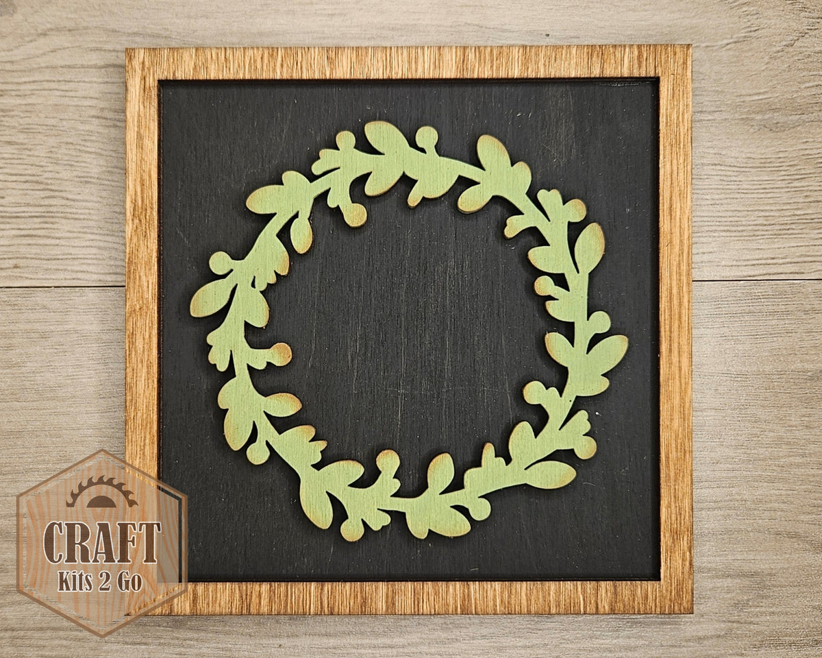 Framed Wreath | #4802