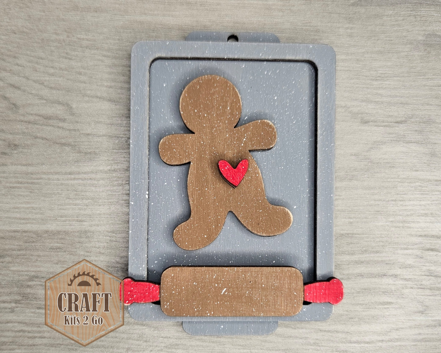 Gingerbread Cookie Sheet Ornament | #4850