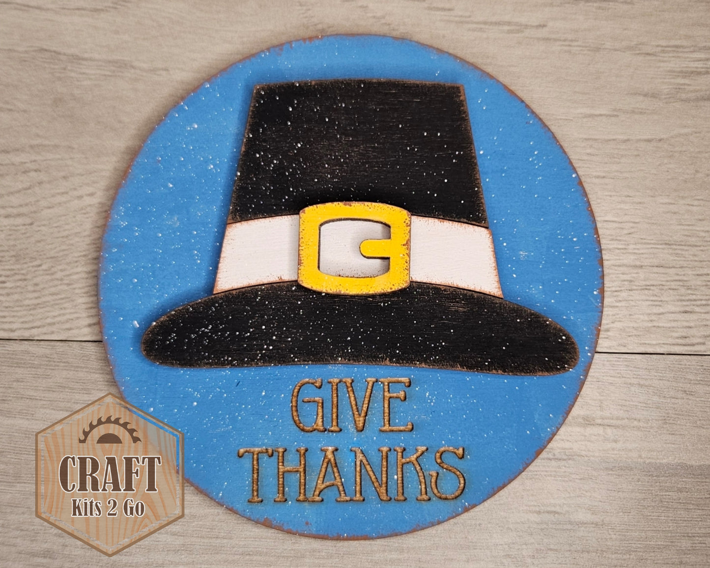 Give Thanks Pilgrim Hat | #4979