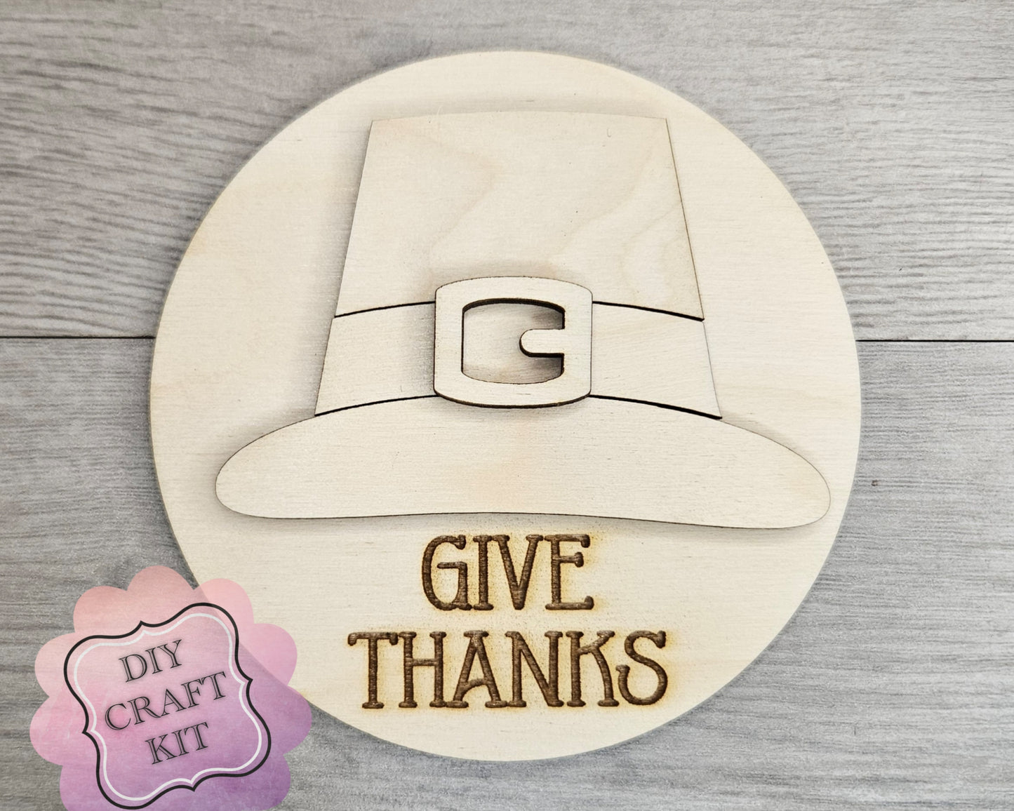 Give Thanks Pilgrim Hat | #4979