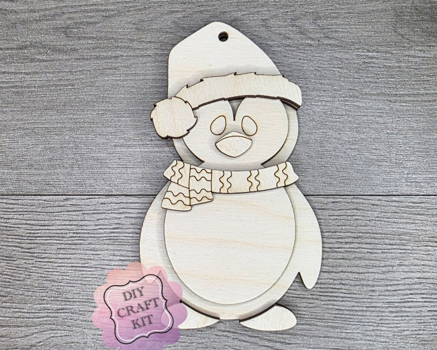 Penguin Christmas Ornament | #5079