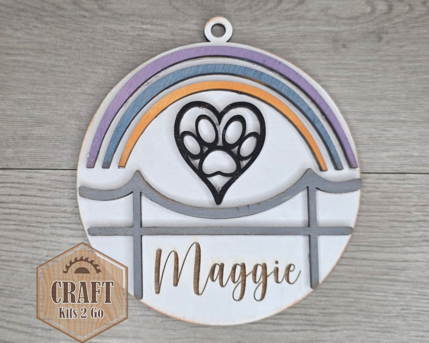 Rainbow Bridge Ornament | #2630