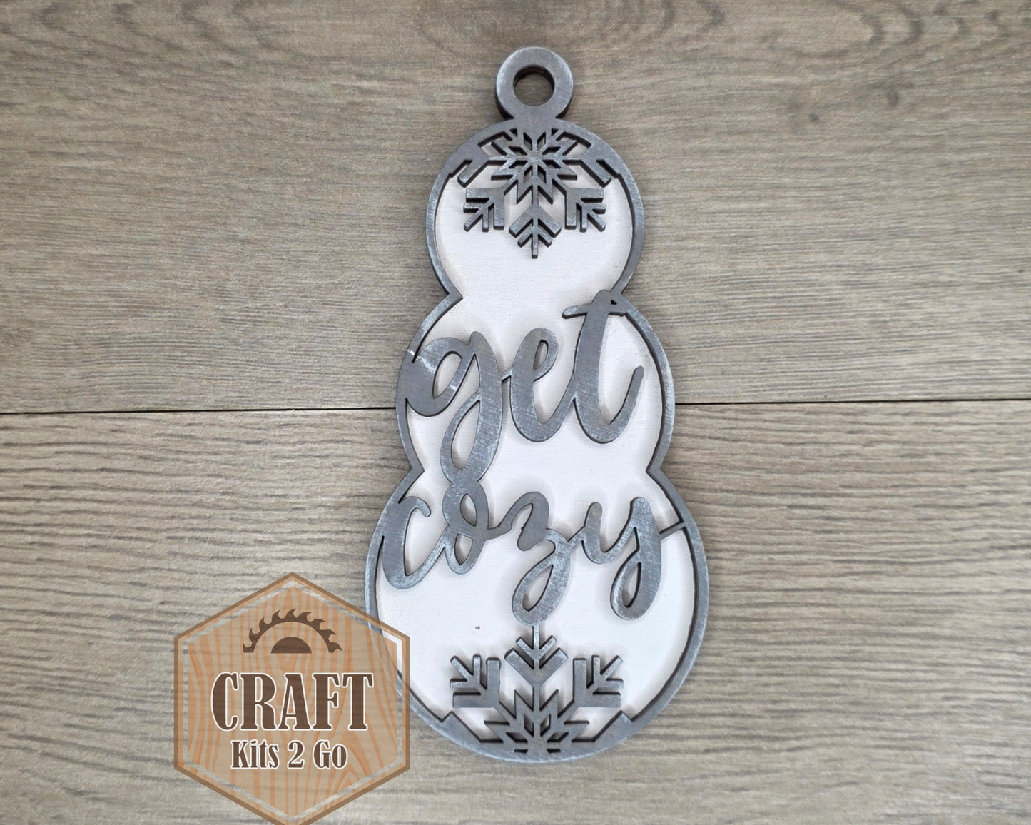 Get Cozy Snowman Ornament | #5220