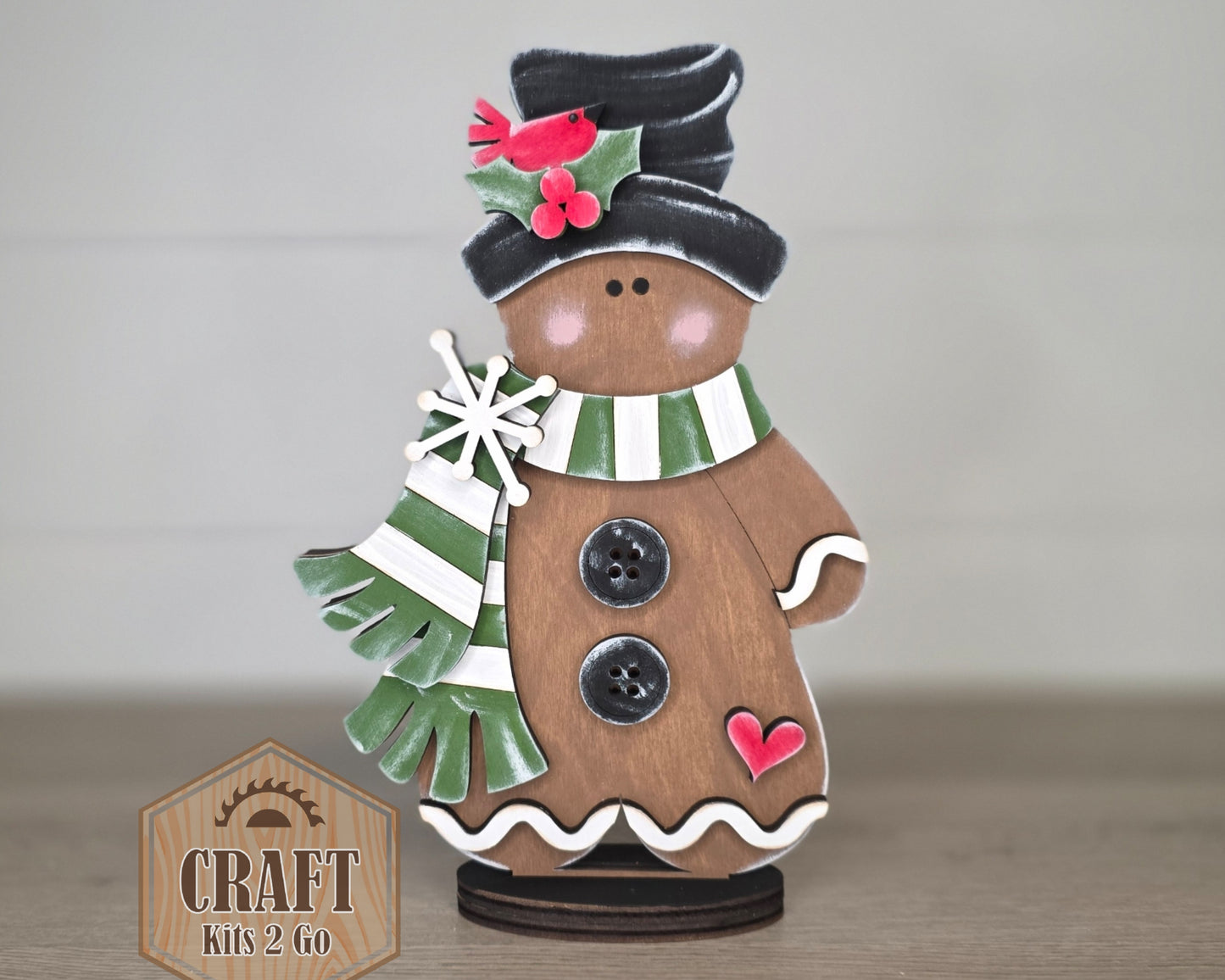 Gingerbread Shelf Sitter | #4994