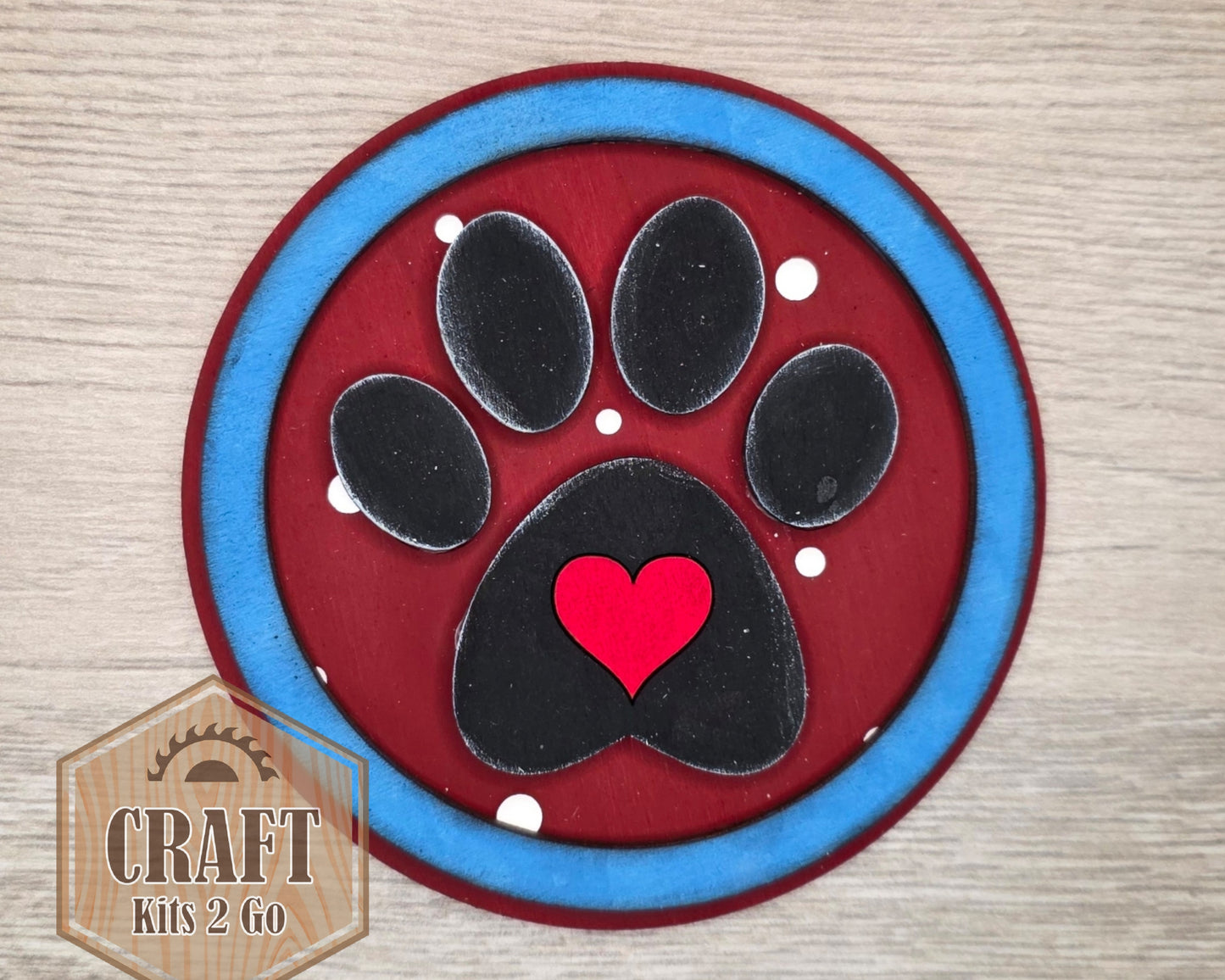 Dog Paw Print | #2930