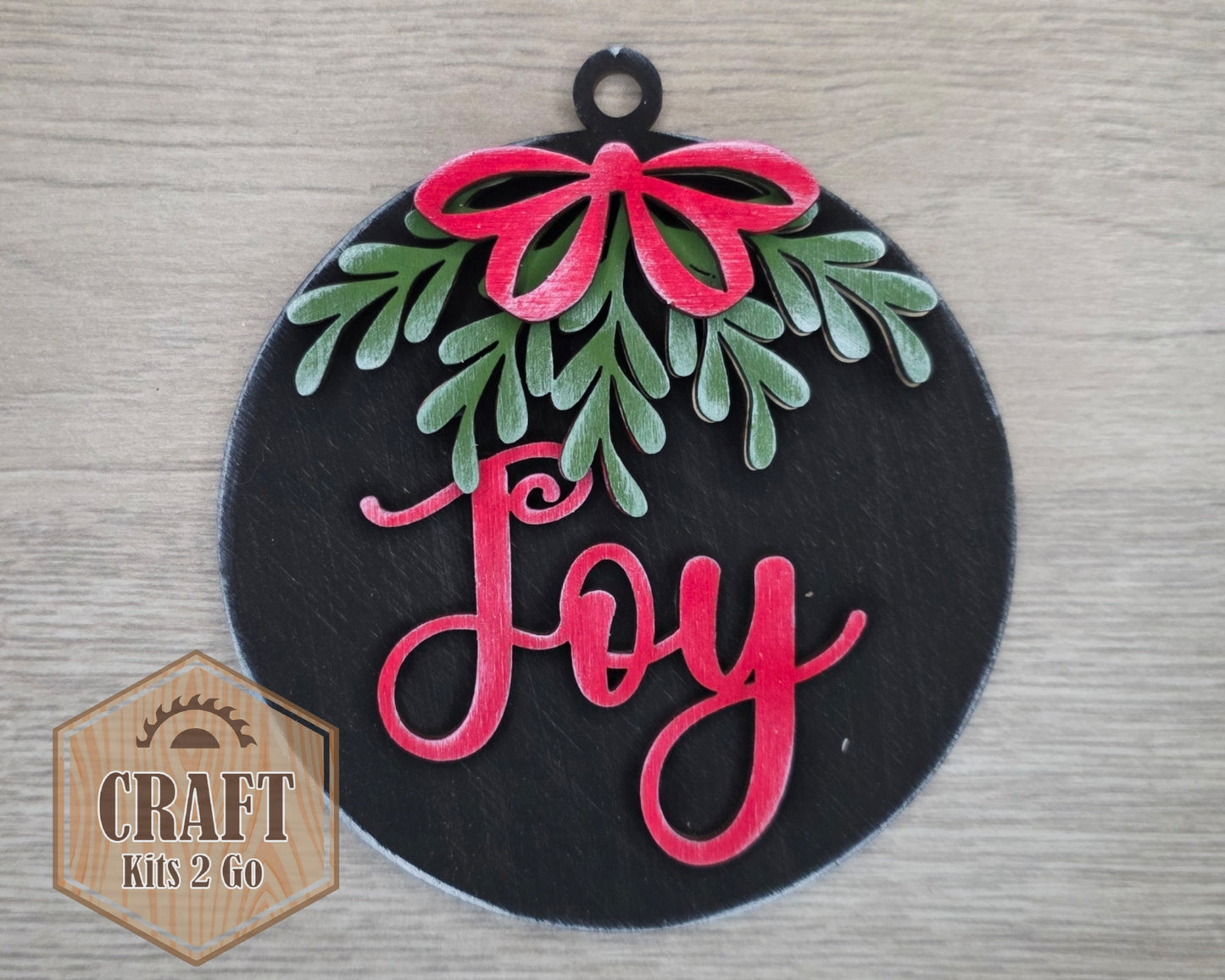 Joy Mistletoe Ornament | #2627