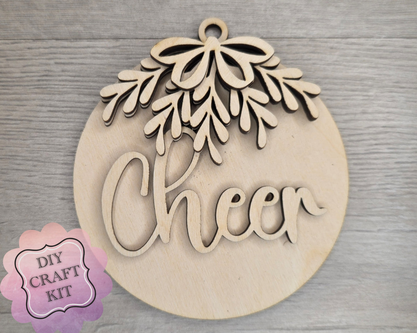 Cheer Mistletoe Ornament | #2628