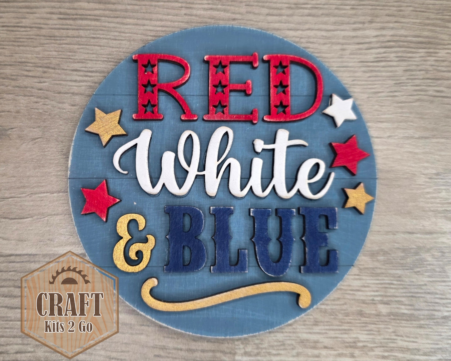 Red White & Blue | #2855