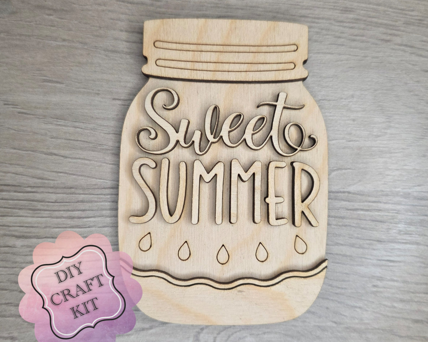 Hello Summer Watermelon Mason Jar | #2985