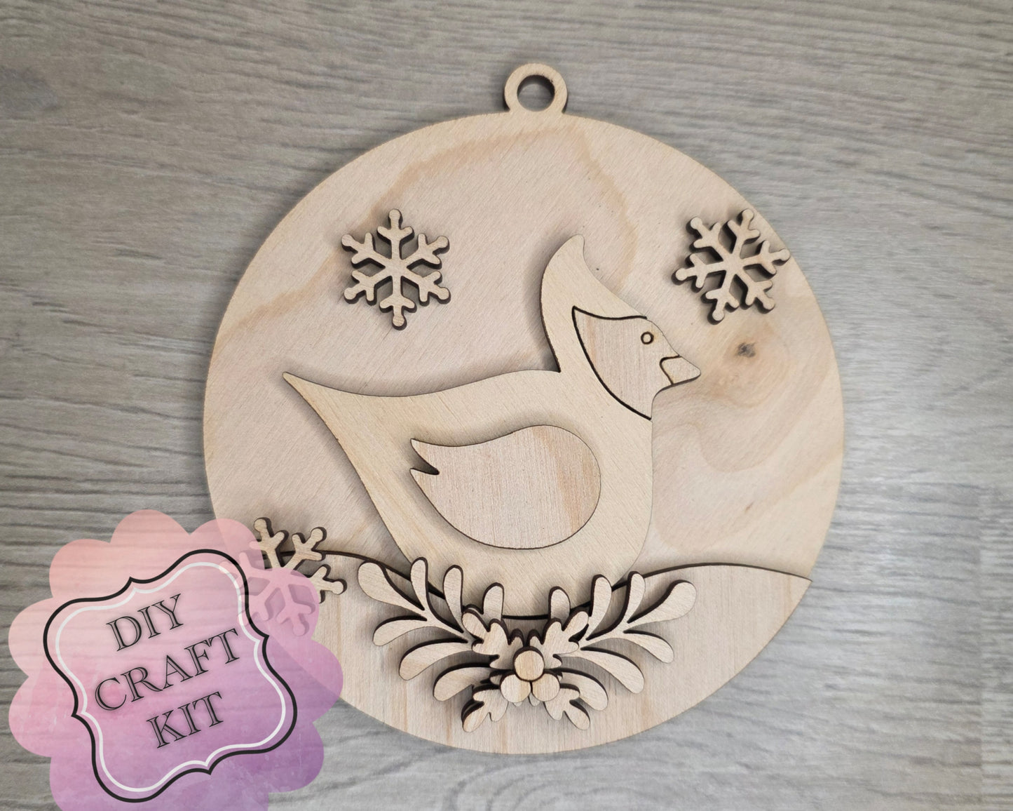 Christmas Cardinal Ornament  | #5229
