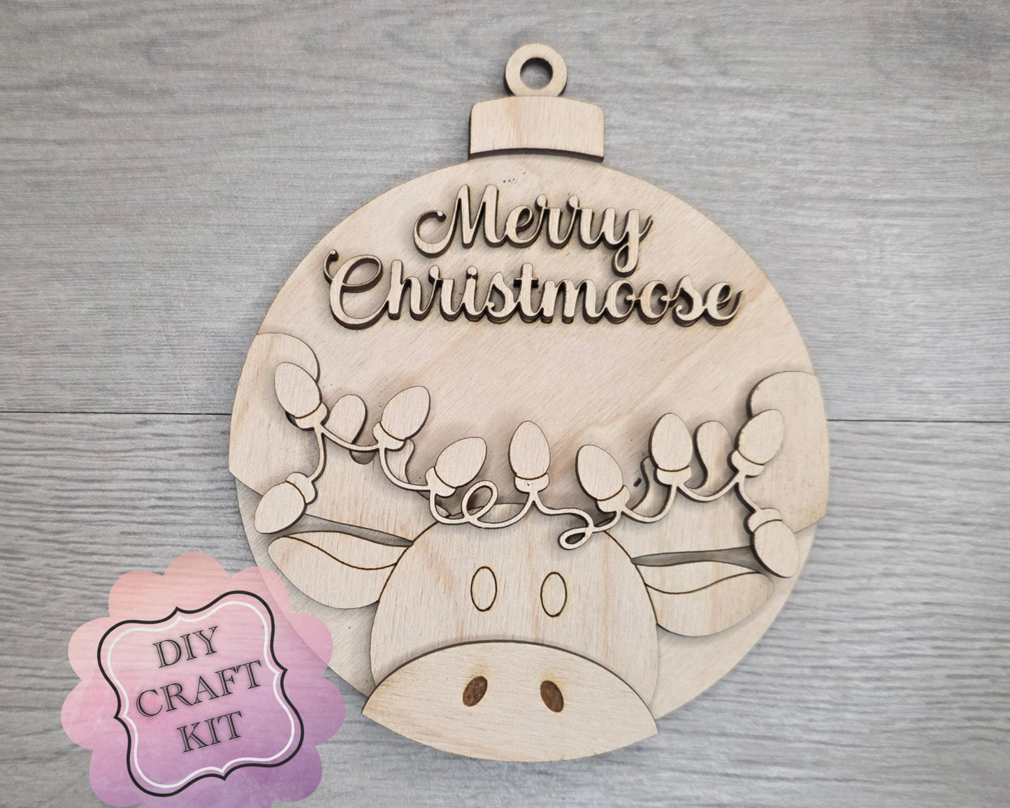 Merry Christmoose Ornament  | #5248