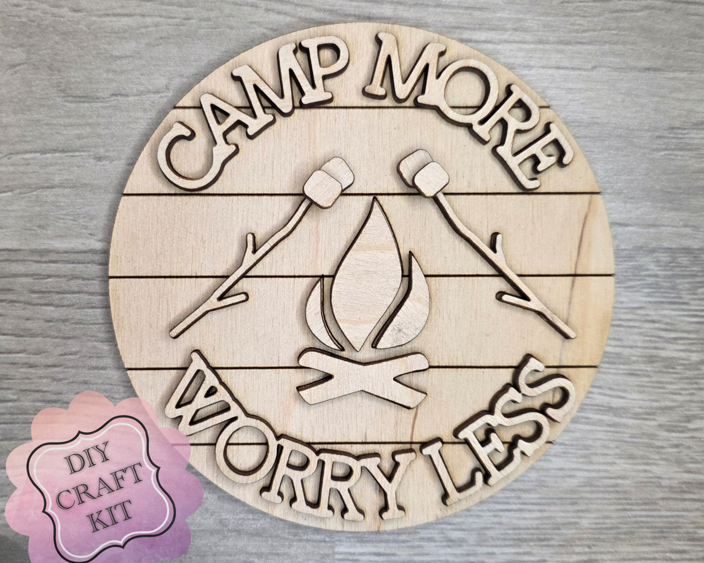 Camping More Worry Less | #3823