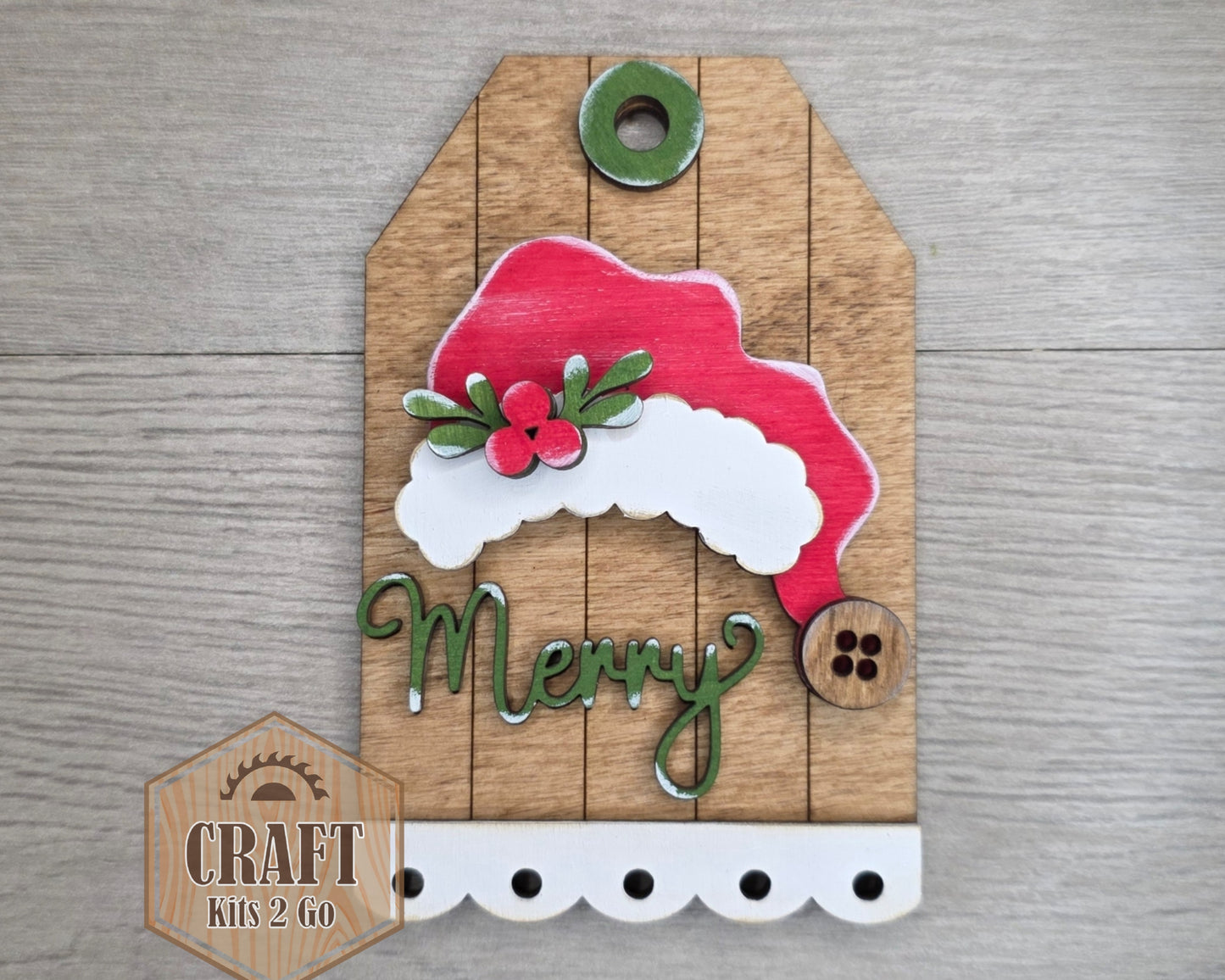 Merry Santa Tag | #5303