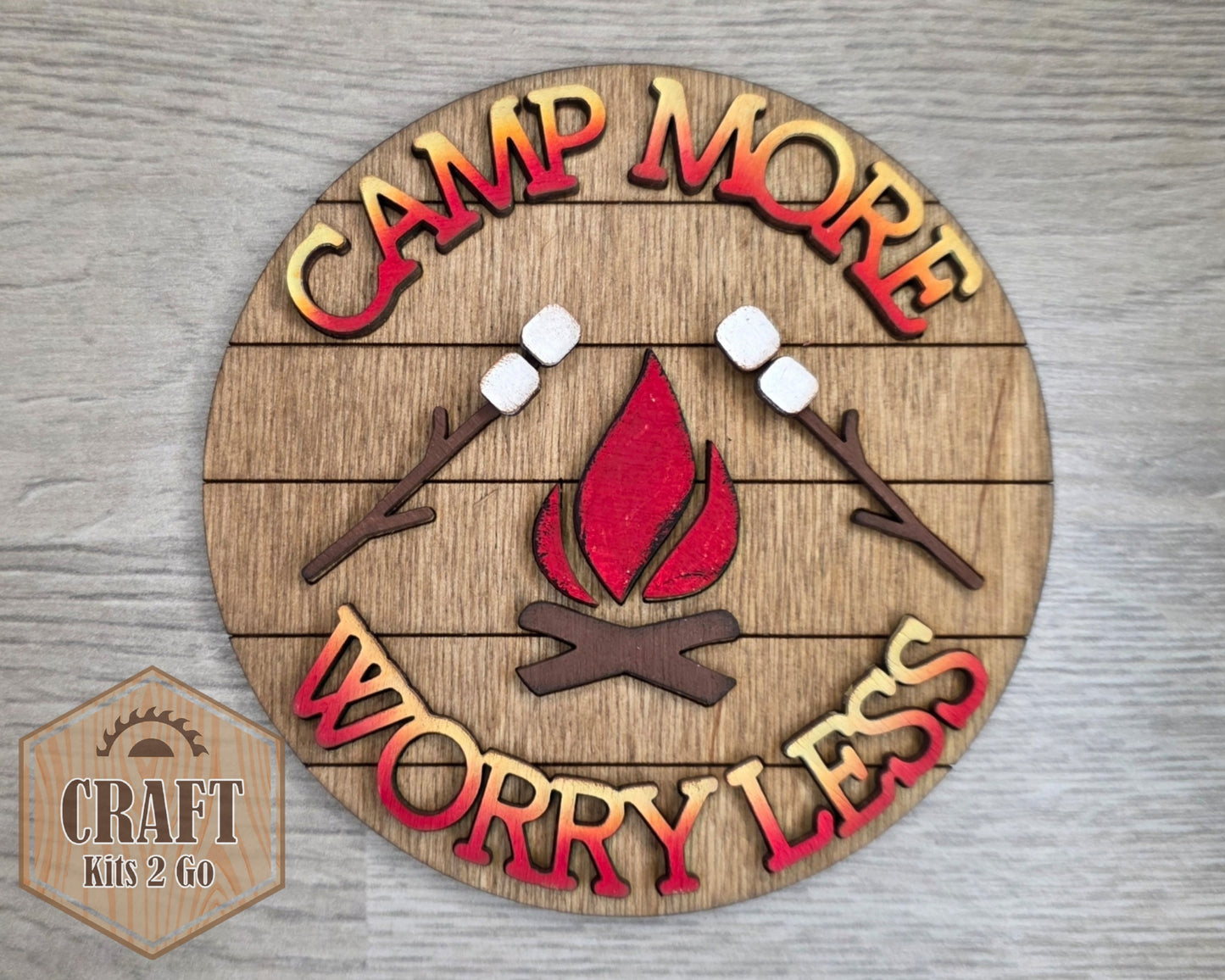 Camping More Worry Less | #3823