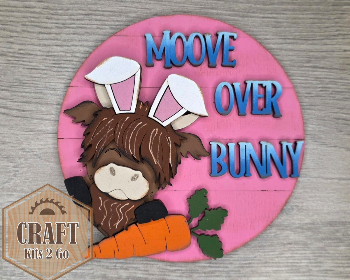 Easter Highland Cow | #3520