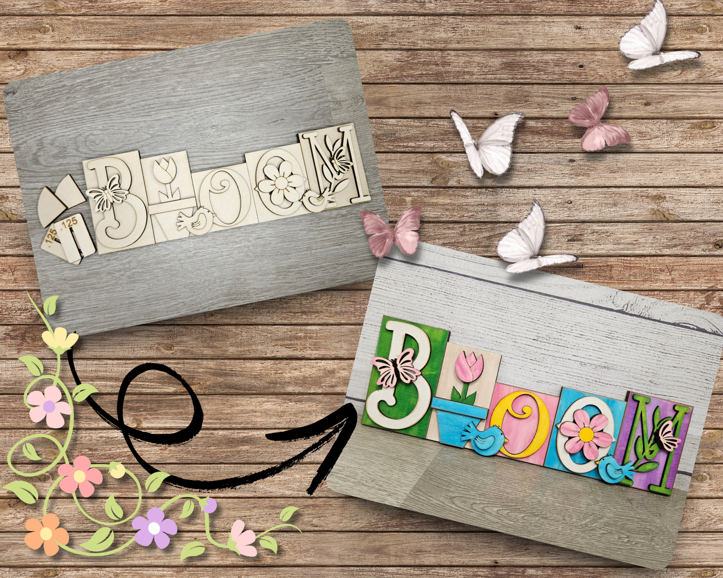 Bloom Shelf Sitter | #4037