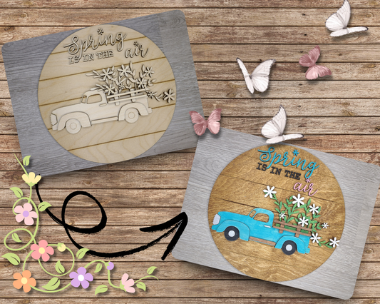 Spring is in the air Flower Truck | #3388