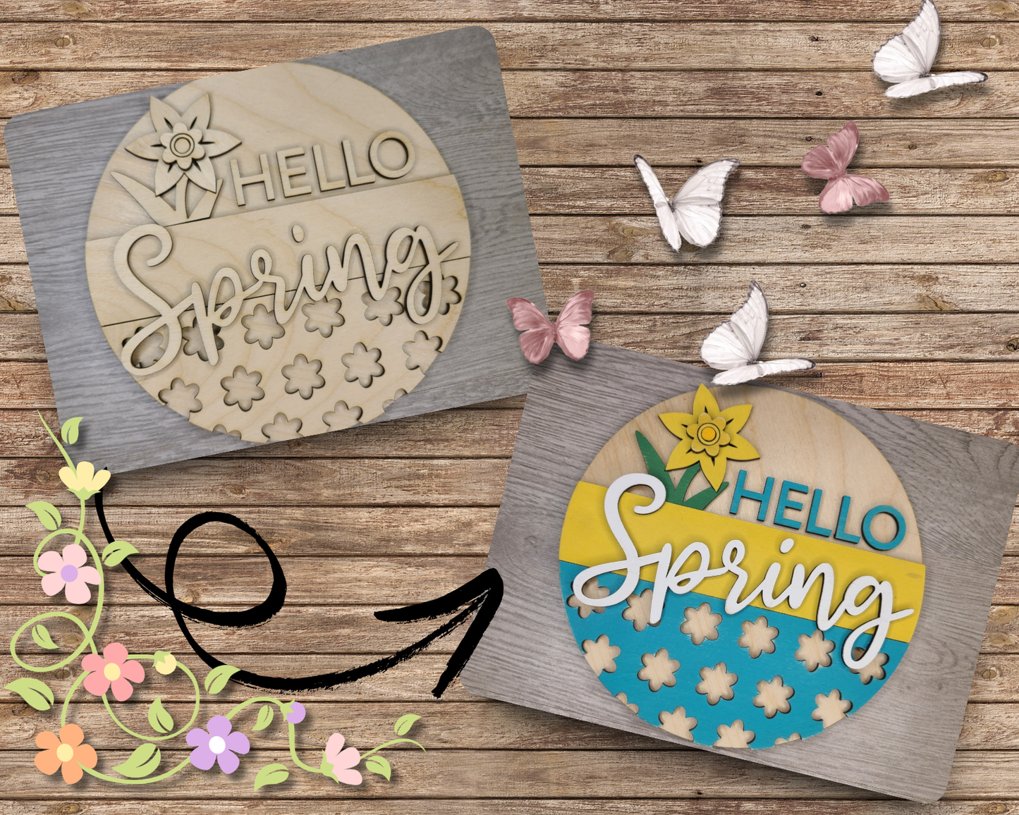 Hello Spring Daffodil | #3081