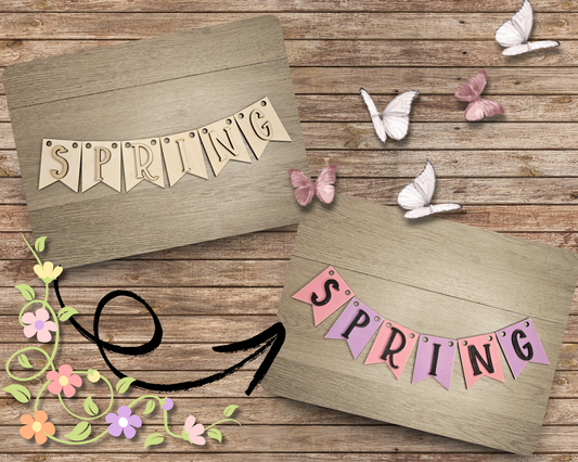 Spring Bunting | #2608
