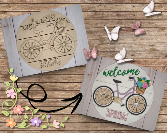 Welcome Spring Bike | #2650