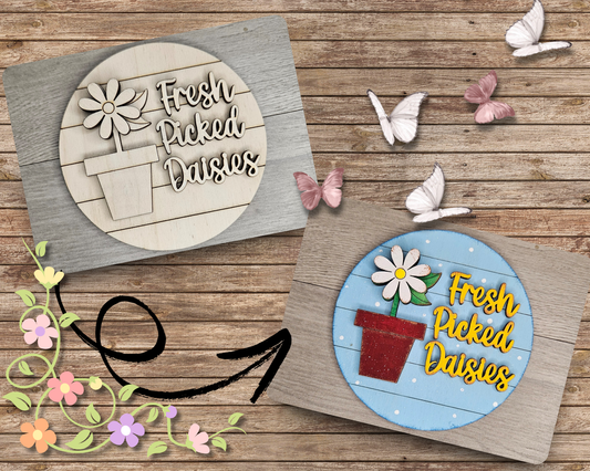 Fresh Picked Daisies | #4867