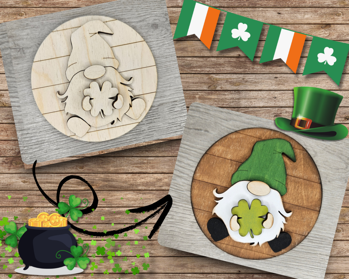 St. Patrick's Day Gnome | #2728