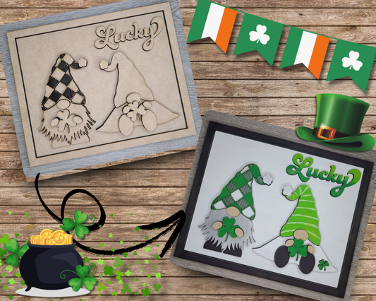 St. Patrick's Day Gnomes | #3266