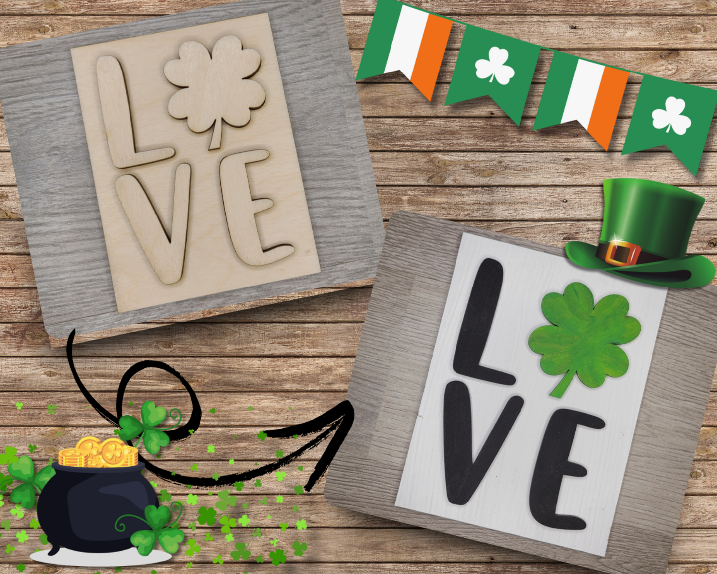 Shamrock Love | #2507