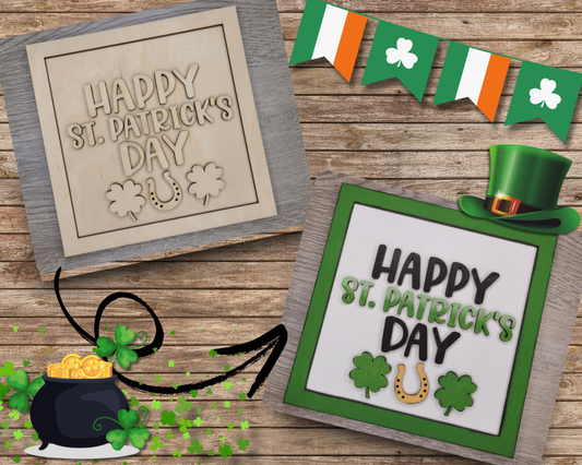 Happy St. Patrick's Day Sign | #2503