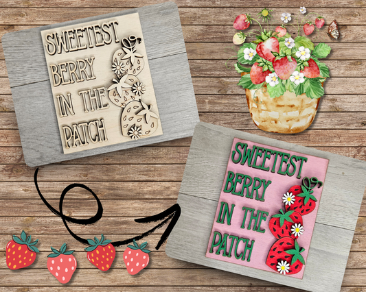 Sweetest Berry in the Bunch | Strawberry | #4834