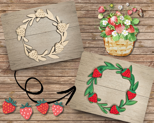 Strawberry Wreath | #4706