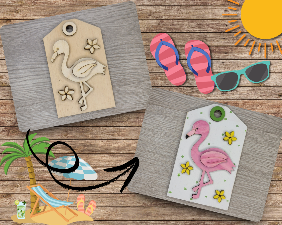 Flamingo Tag | #3448