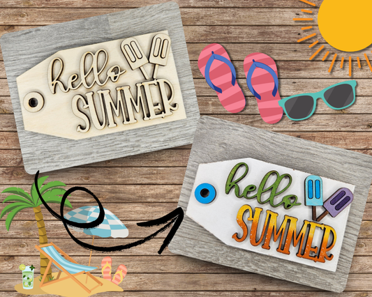 Hello Summer Tag | #3914
